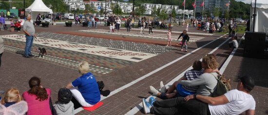 Nye Ålgård Torg, Gjesdal kommune. Gjesdal kommune. C.F. Møller, Dronninga
landskap m.fl.