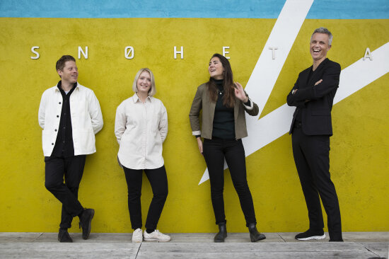 Stian Alessandro Ekkernes Rossi, Frida van der Drift Breivik, Frøya Thue og Tor Inge Hjemdal.