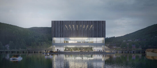 New Era Wharf, flerbrukshus på Rødberg. Vinner av Europan 2019.