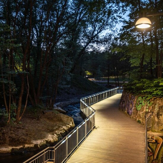 Nedre Foss bypark er vinner av DOGA-merket 2019.