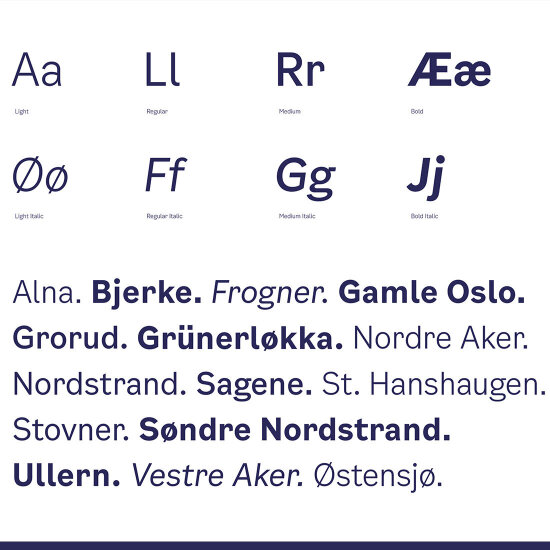 En samlende og tilgjengelig identitet for Oslo