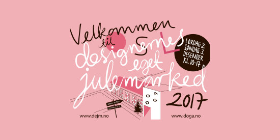 Illustrasjon fra designernes eget julemarked