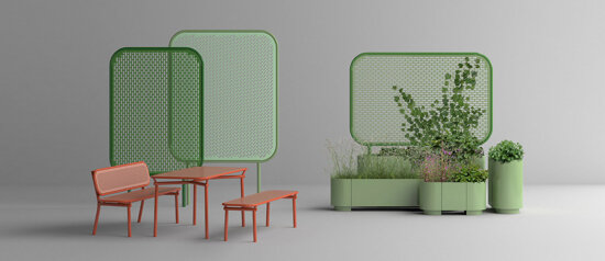 pop series by kristine five melvaer for vestre DOGA