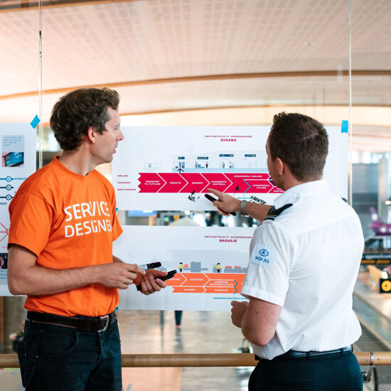 Mapping travellers step-by-step at Oslo Ariport