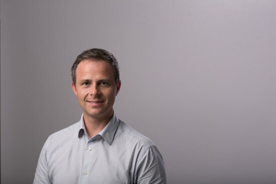 Portrett av John Holager, daglig leder i tjeneste- og systemdesignbyrået Livework.