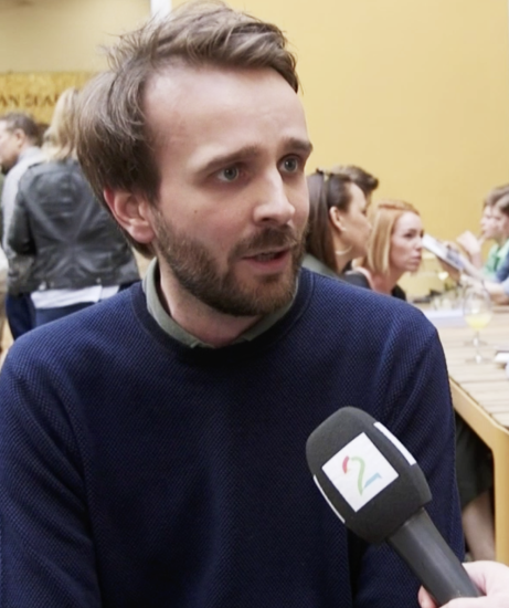 Jan Christian Vestre blir intervjuet av TV 2
