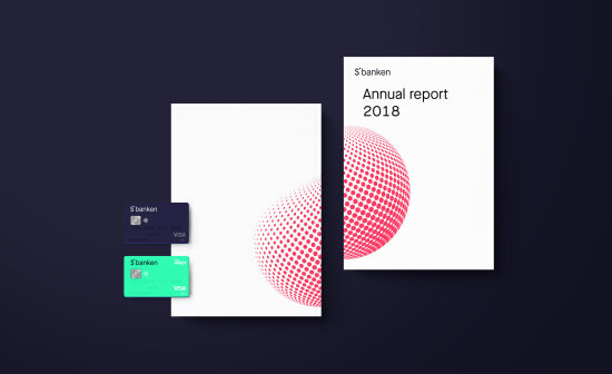 Sbanken og Bleed får DOGA-merket for design og arkitektur for redesignet av bankens visuelle identitet.
